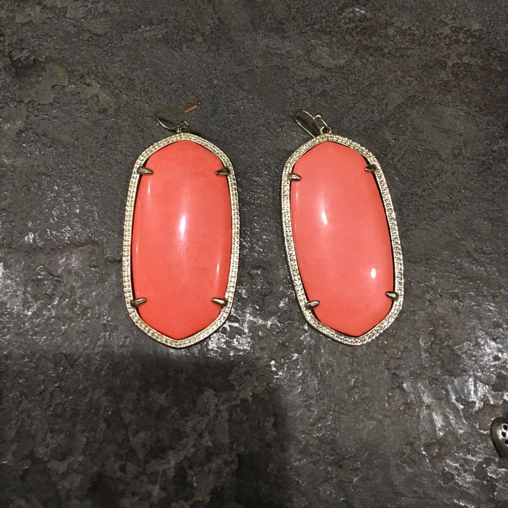 Kendra Scott Coral Earrings